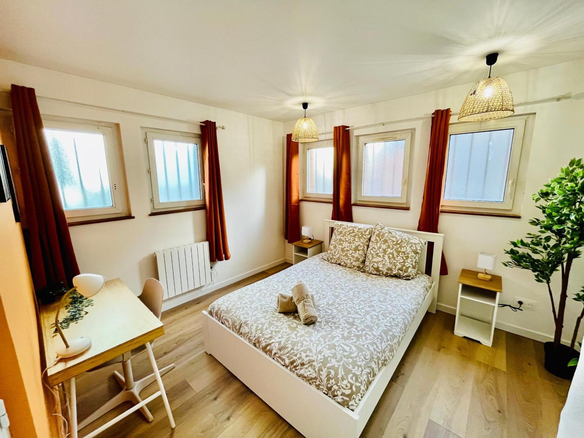 Ferienwohnung Orangeraie Rouen Exterior foto