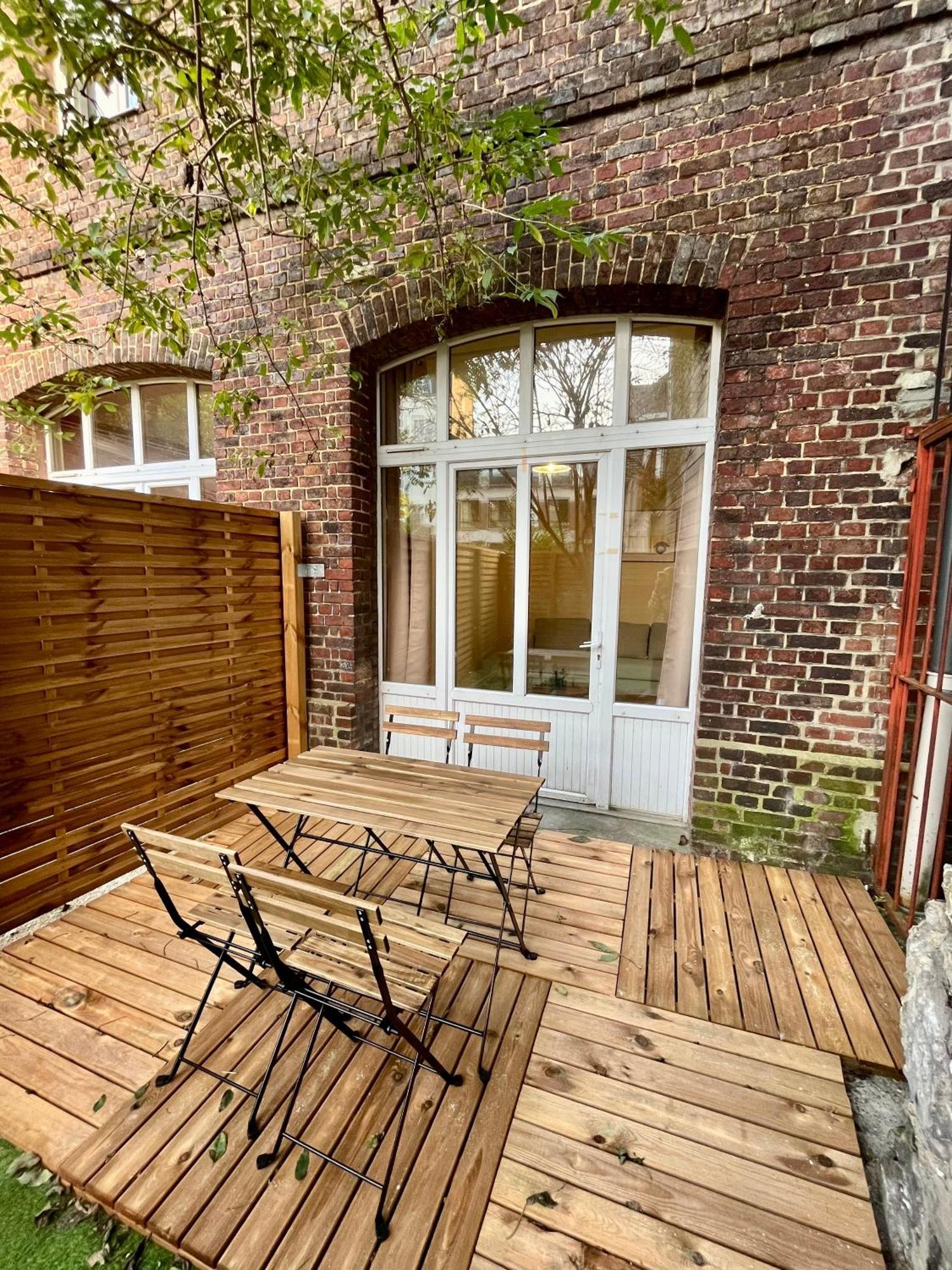 Ferienwohnung Orangeraie Rouen Exterior foto