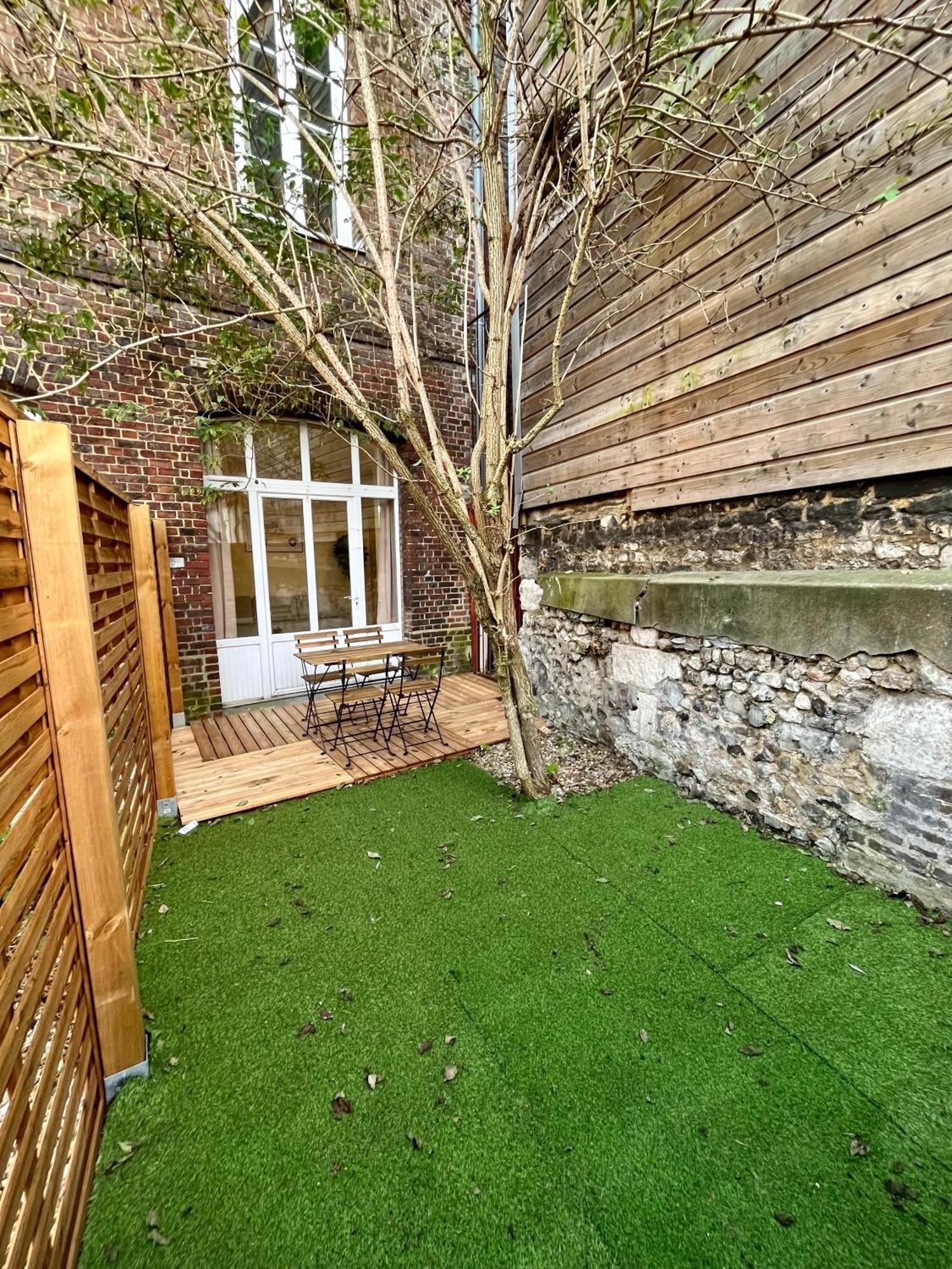 Ferienwohnung Orangeraie Rouen Exterior foto
